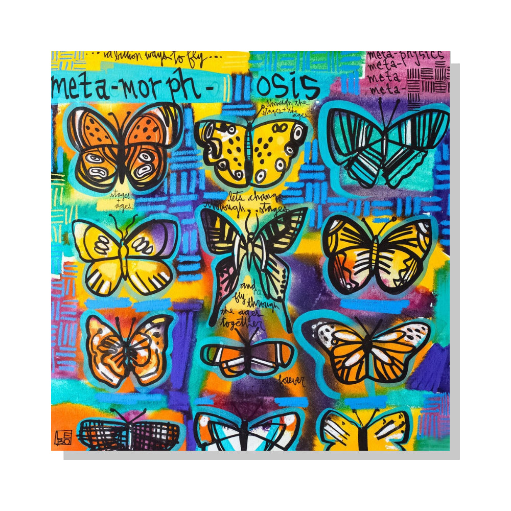 Metamorphosis- Beyond The Shape of Time - Mineral Print